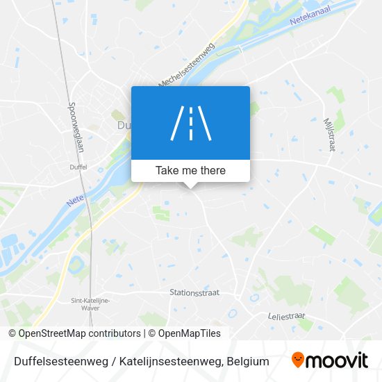 Duffelsesteenweg / Katelijnsesteenweg map