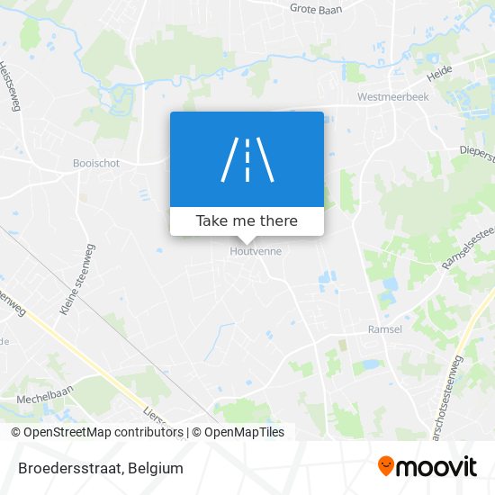 Broedersstraat map