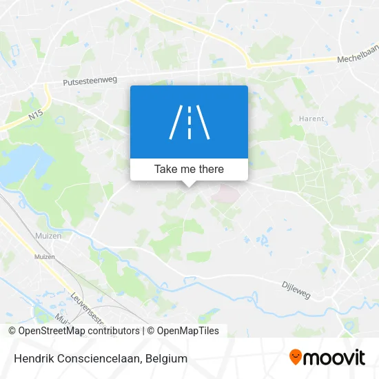 Hendrik Consciencelaan map