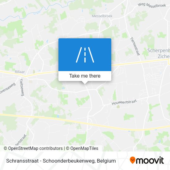 Schransstraat - Schoonderbeukenweg map