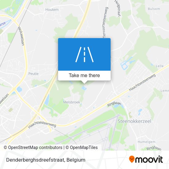 Denderberghsdreefstraat plan