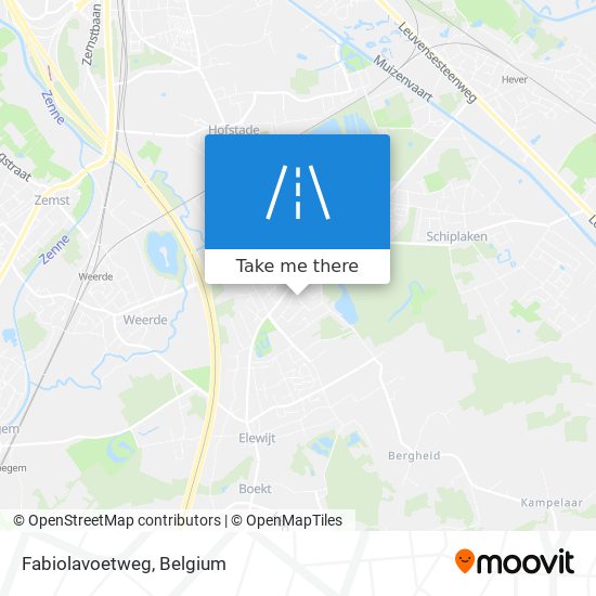 Fabiolavoetweg plan