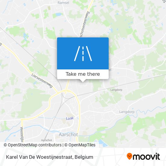 Karel Van De Woestijnestraat plan