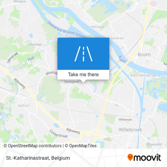 St.-Katharinastraat plan