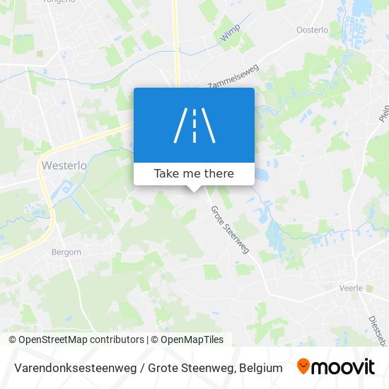 Varendonksesteenweg / Grote Steenweg plan