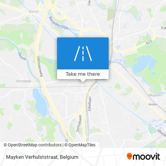 Mayken Verhulststraat map