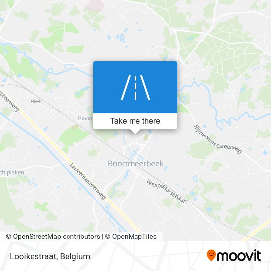 Looikestraat map