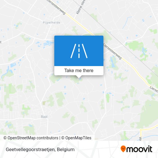Geetvellegoorstraetjen plan