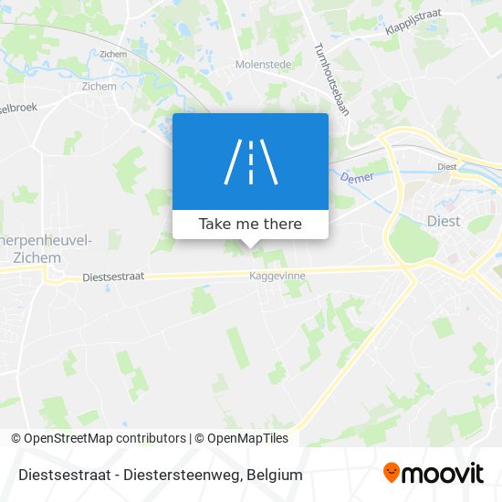 Diestsestraat - Diestersteenweg plan