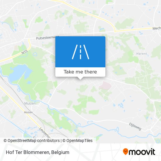 Hof Ter Blommeren map