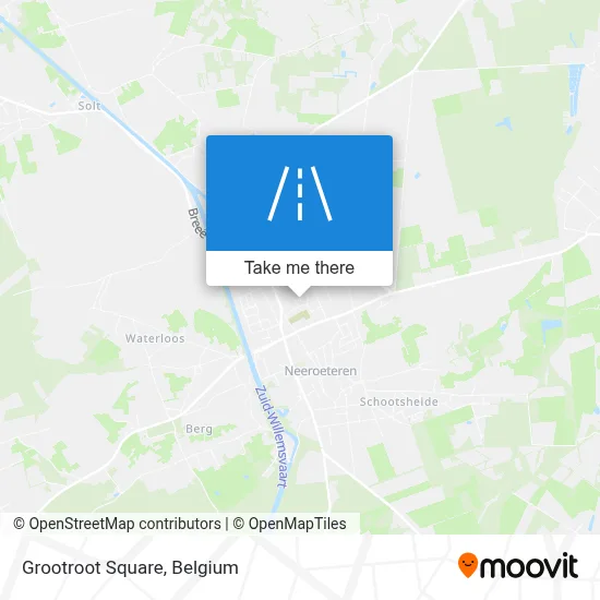 Grootroot Square map
