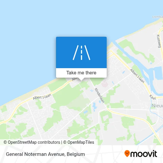 General Noterman Avenue map