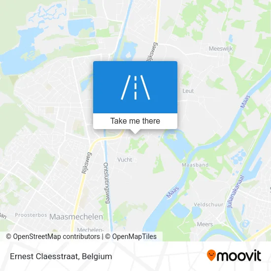 Ernest Claesstraat map
