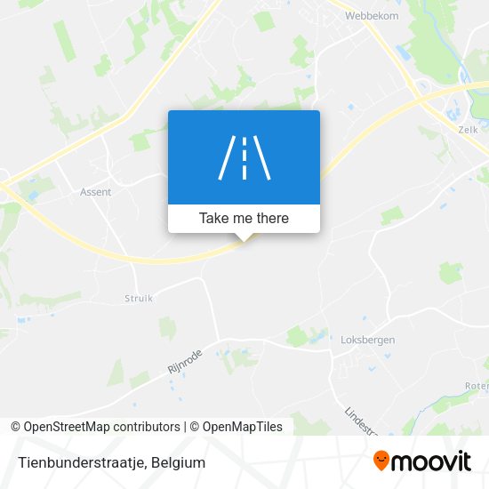 Tienbunderstraatje plan