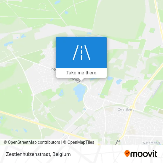 Zestienhuizenstraat map