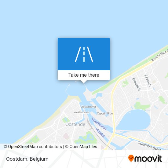 Oostdam map