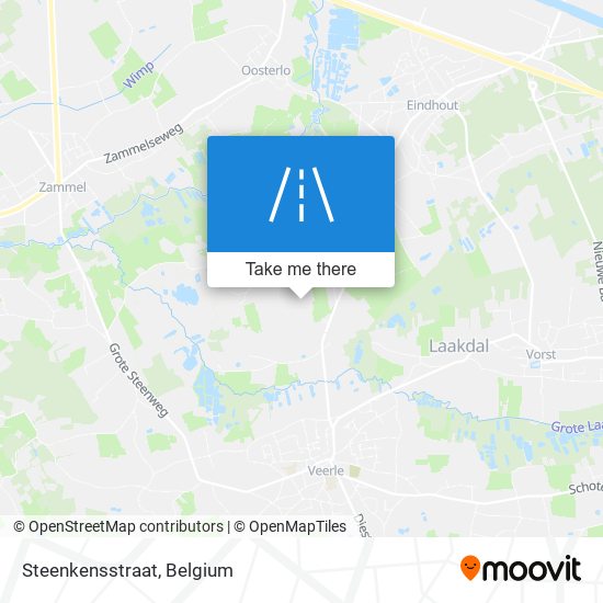 Steenkensstraat map