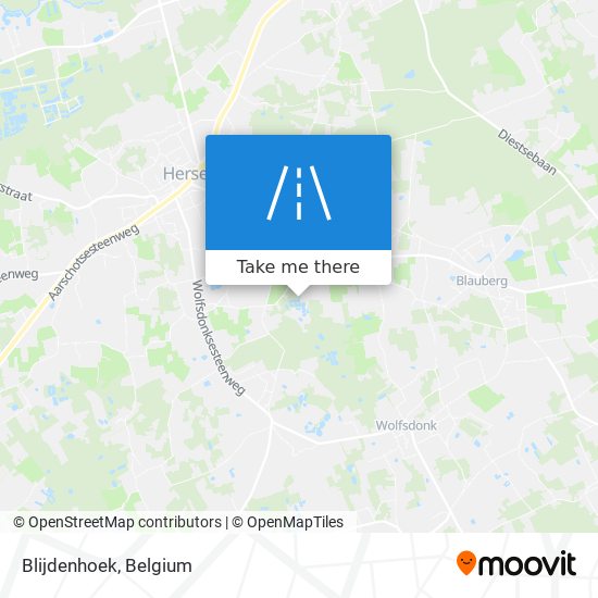 Blijdenhoek map