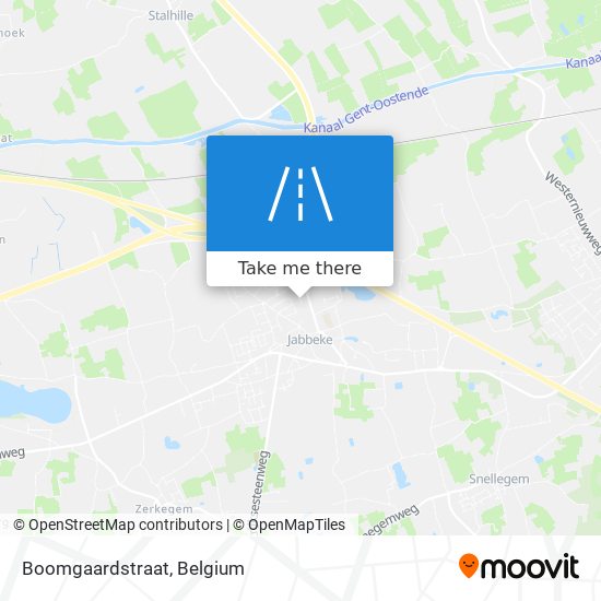 Boomgaardstraat map