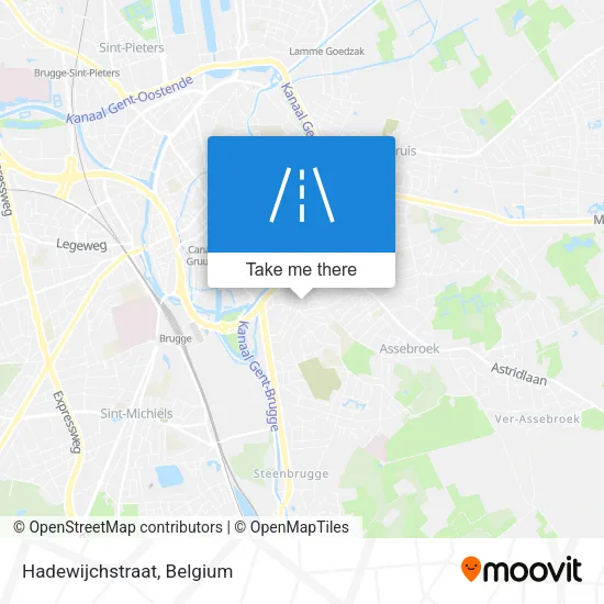 Hadewijchstraat map