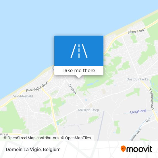 Domein La Vigie map