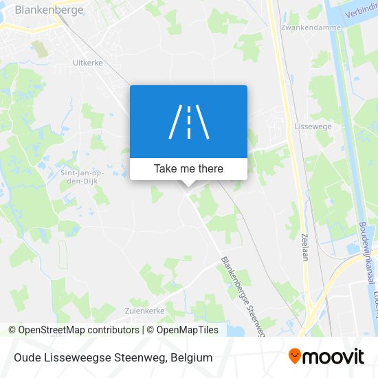 Oude Lisseweegse Steenweg map