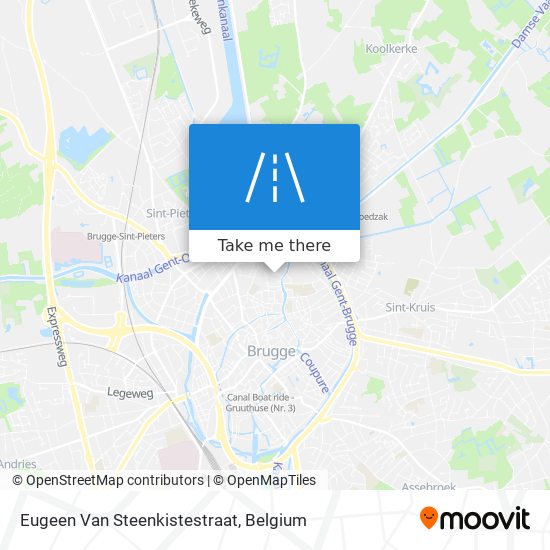 Eugeen Van Steenkistestraat map