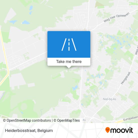 Heiderbosstraat map
