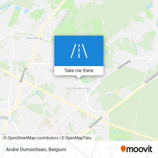 André Dumontlaan map