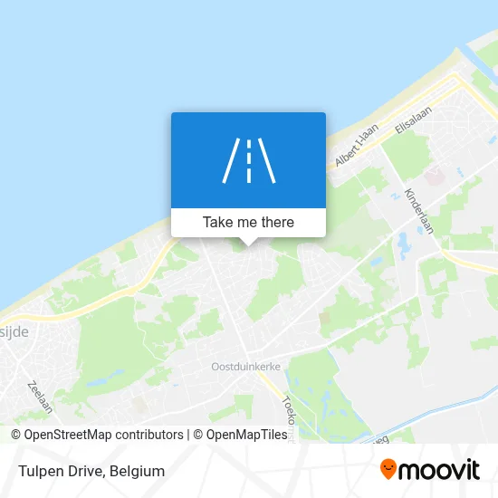 Tulpen Drive map