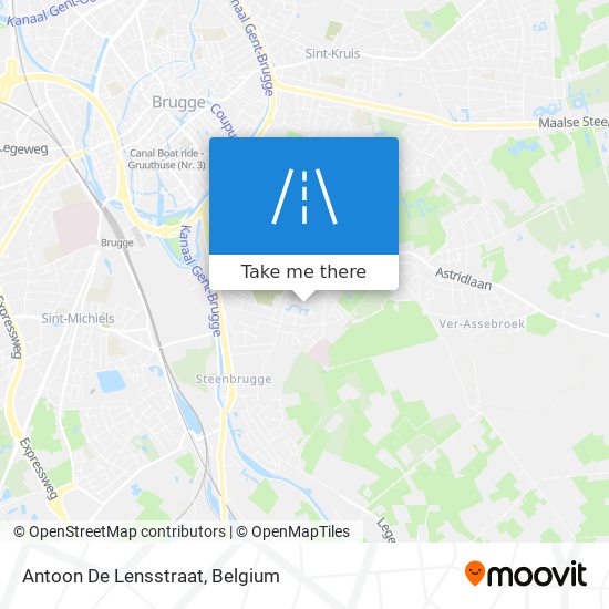 Antoon De Lensstraat map