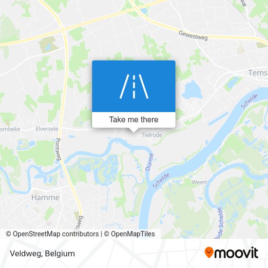 Veldweg map