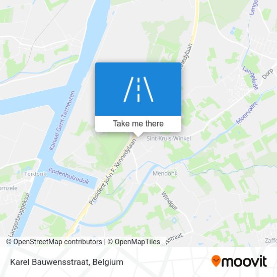 Karel Bauwensstraat map