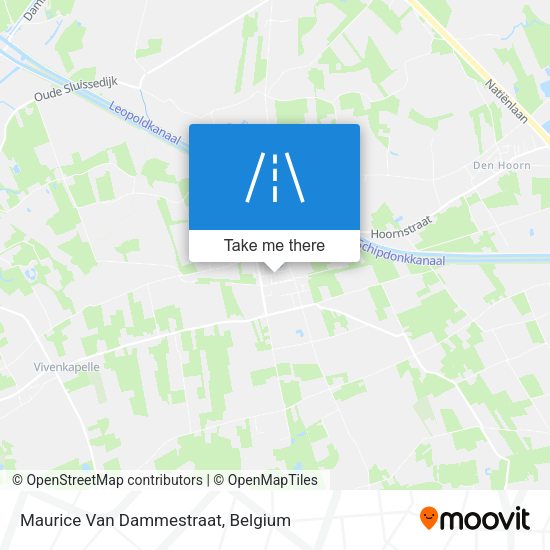 Maurice Van Dammestraat map