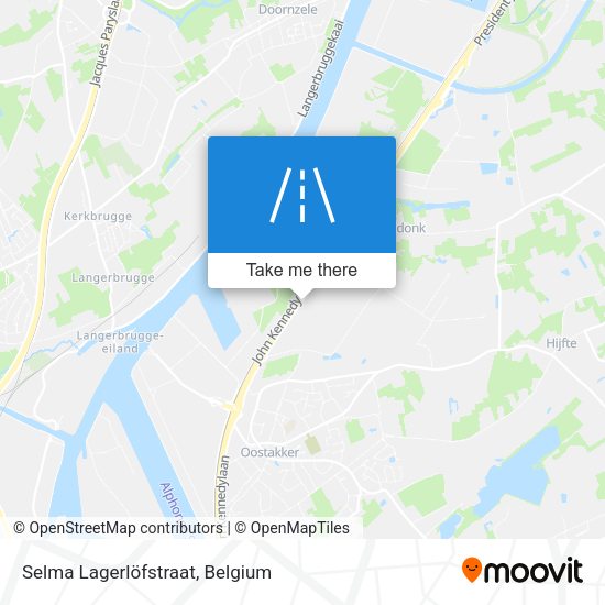 Selma Lagerlöfstraat map