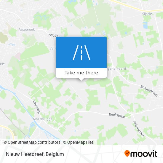 Nieuw Heetdreef map