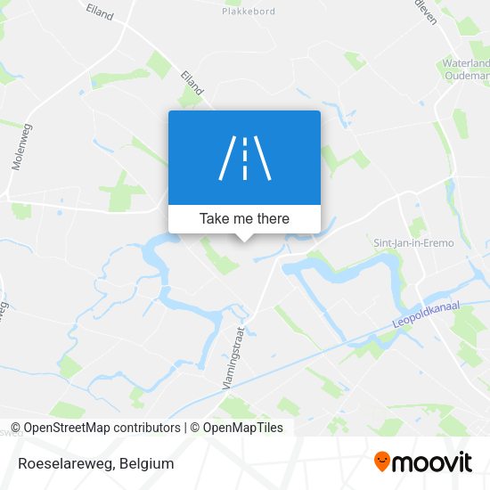 Roeselareweg map