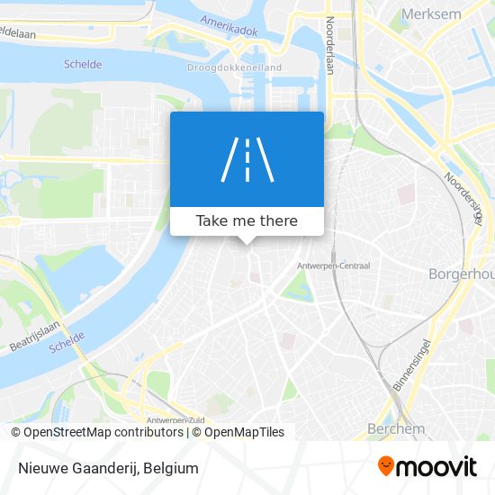 Nieuwe Gaanderij map