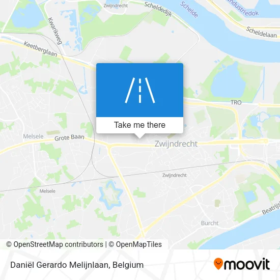 Daniël Gerardo Melijnlaan map