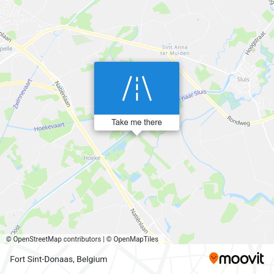 Fort Sint-Donaas plan