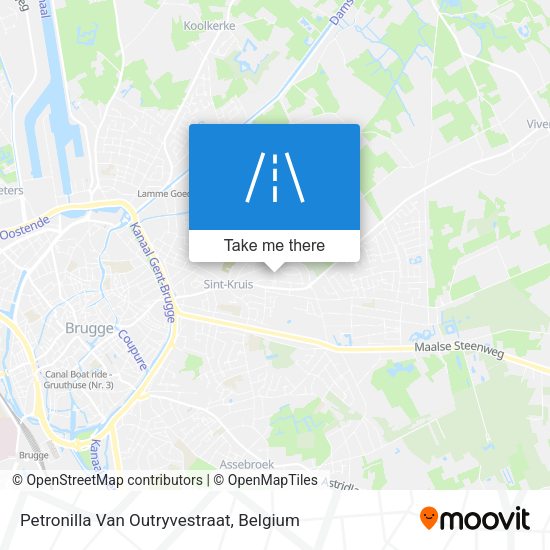 Petronilla Van Outryvestraat map