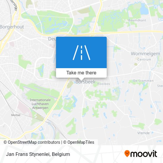 Jan Frans Stynenlei plan