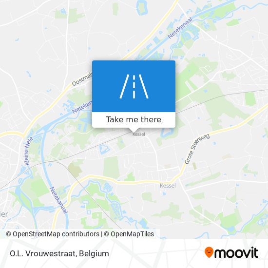 O.L. Vrouwestraat map