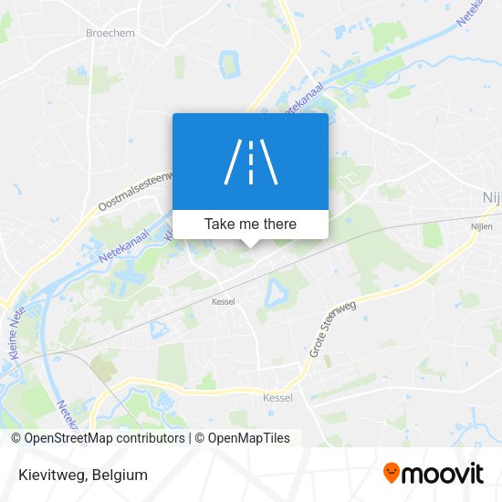 Kievitweg map