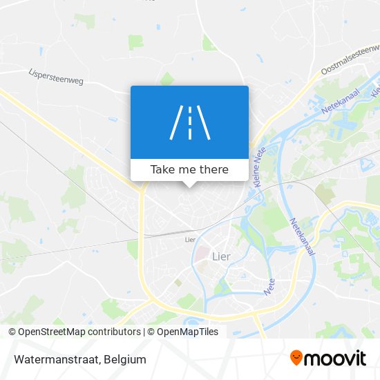 Watermanstraat map