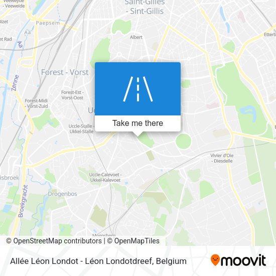 Allée Léon Londot - Léon Londotdreef plan