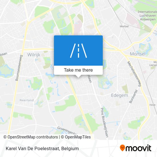 Karel Van De Poelestraat map