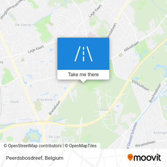 Peerdsbosdreef map