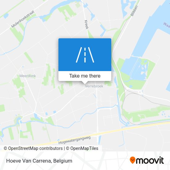 Hoeve Van Carrena map