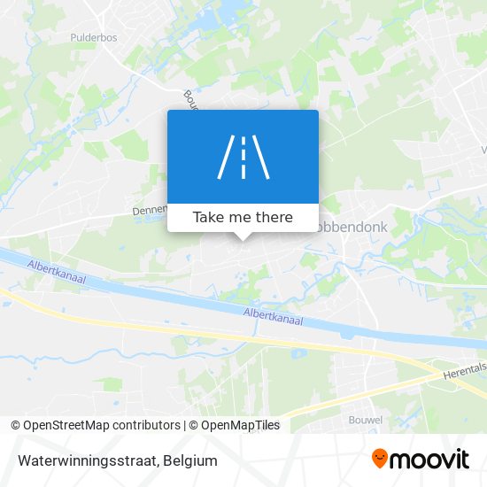 Waterwinningsstraat map